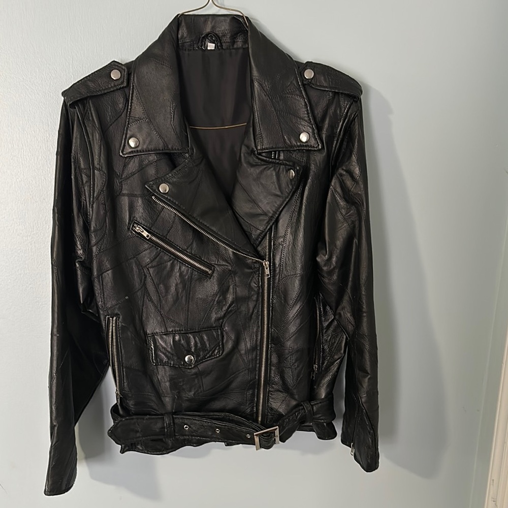 Classic Black Leather Jacket